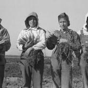 Mexican American women working on farm in Texas in 1939